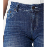 CC Jeans Stock Photo Front Close up of pocket and button