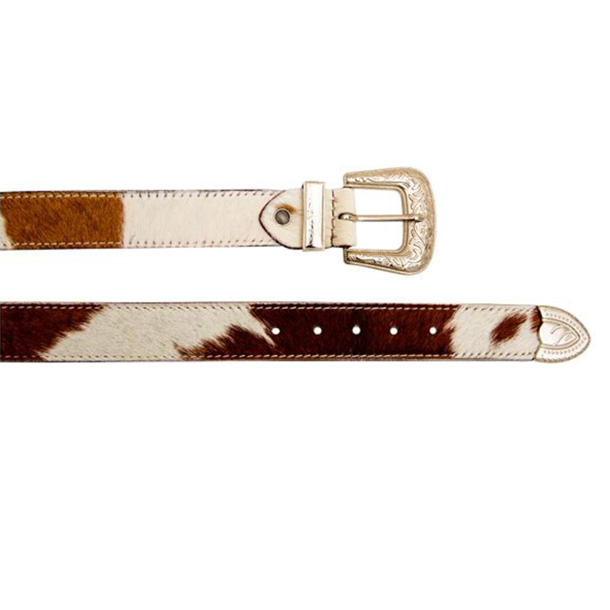 Women\'s Western Leather Haircalf  Belt. NEW. 36/91. Shyanne Women main image 2