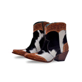 Myra Women's Hide/Tooled Bootie