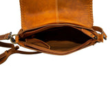 The Tyson Trail Leather & Cowhide Crossbody