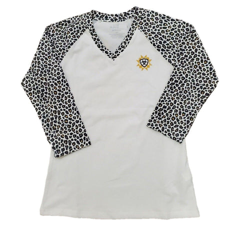 Ariat Women's R.E.A.L. Cheetah Sliver T-Bird Shirt