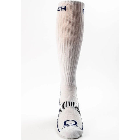 White Cinch Boot Socks