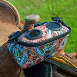 Tooled Western Cactus Beat Bag