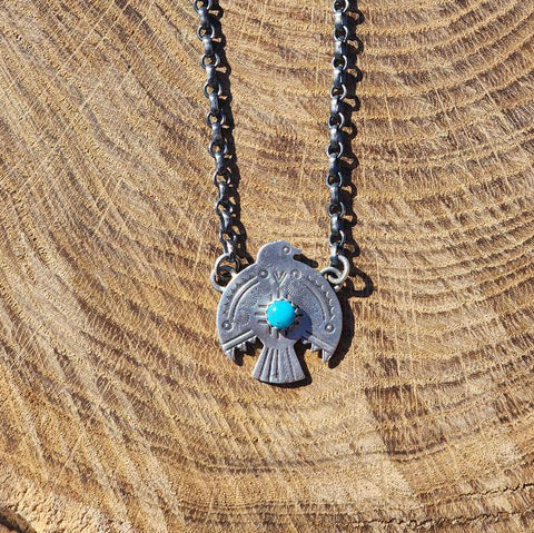 " Birdie " Thunderbird Necklace
