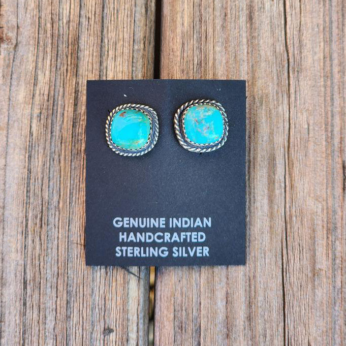 " Kensey " Turquoise Studs