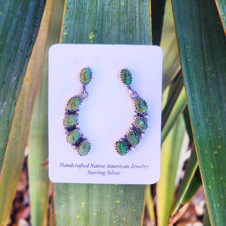 " Gretta " Sonoran Gold Cluster Dangles