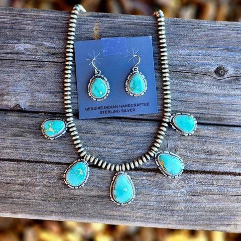 " Antionette " Sonoran Turquoise Set