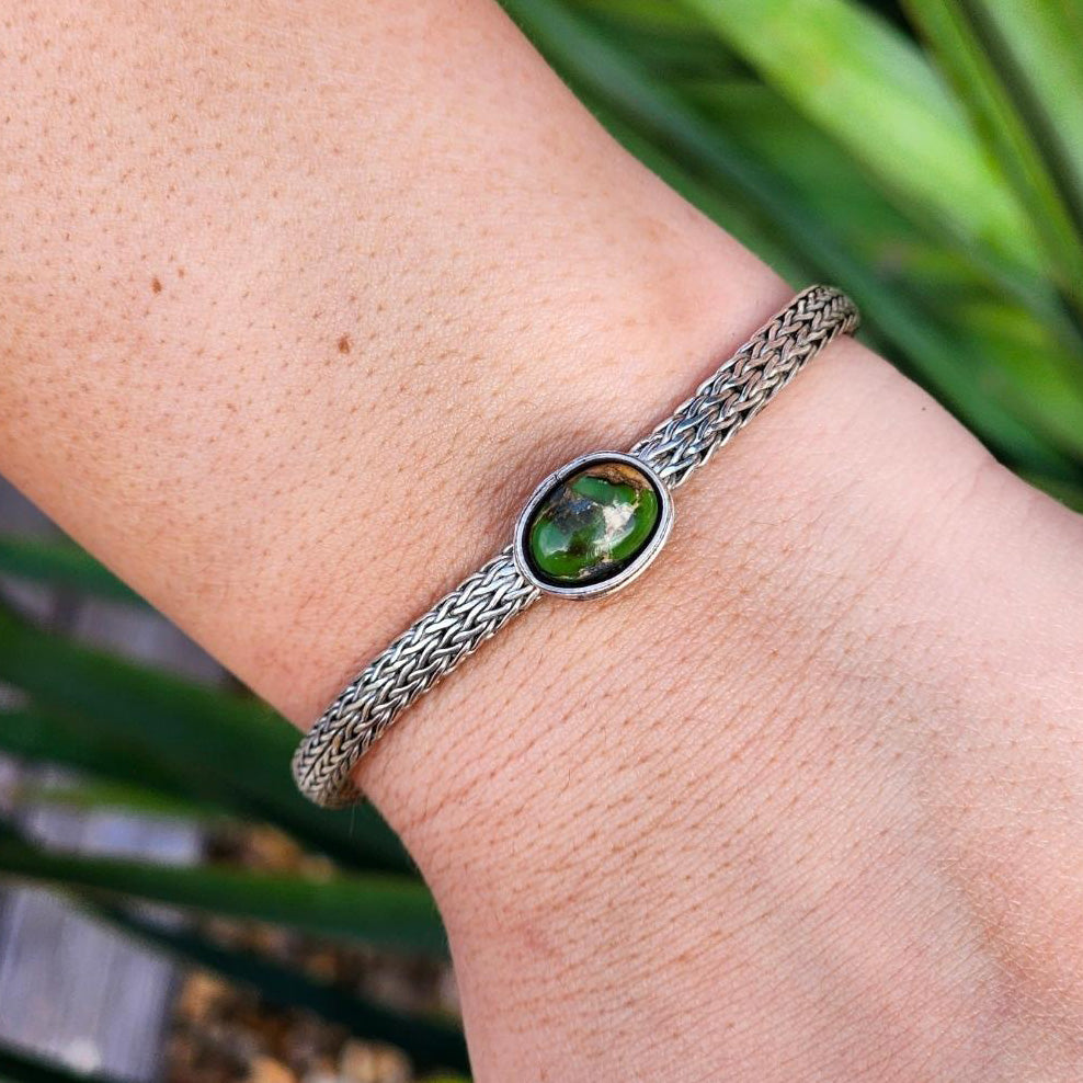 " Tia " Sonoran Gold Bali Fusion Bracelet