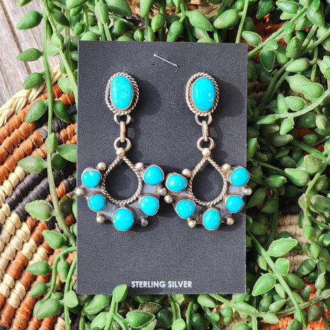 " Daria " Turquoise Earrings
