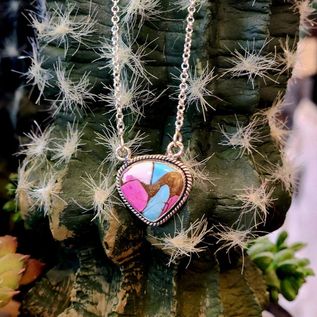 " Candy " Cotton Candy Necklace