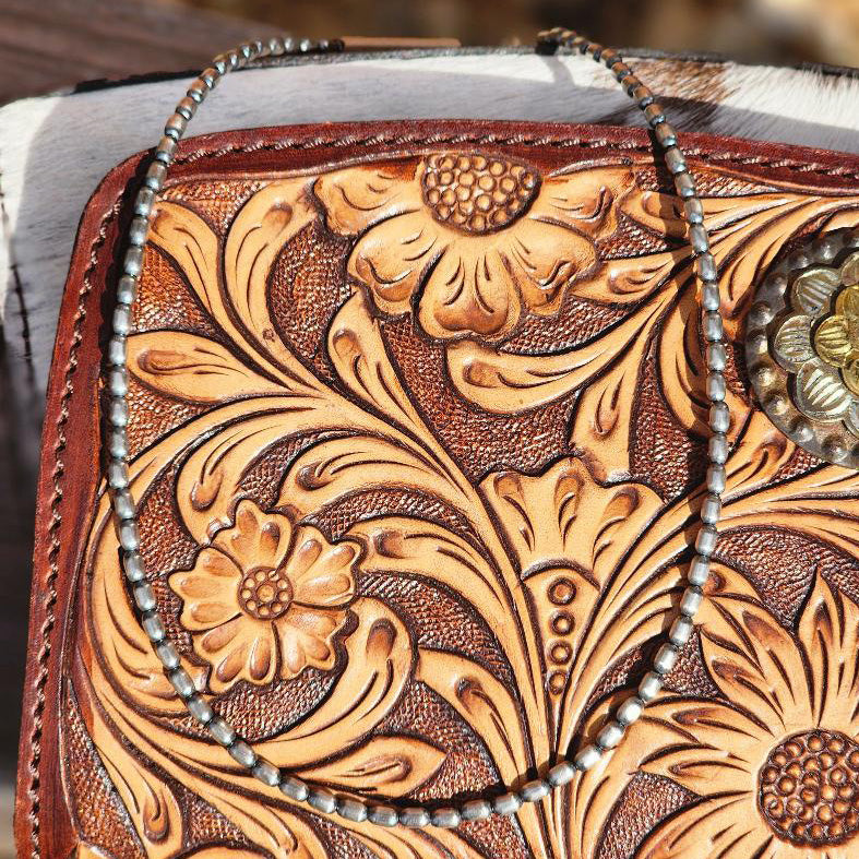 " Mel " 3MM Melon Shaped Navajo Pearl Necklace