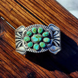 " Sasha " Sonoran Gold Turquoise Cuff