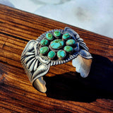 " Sasha " Sonoran Gold Turquoise Cuff