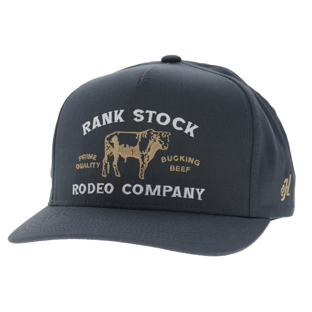 Hooey Rank Stock Charcoal Cap