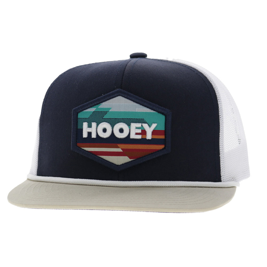 Hooey Mesa Navy White Serpe Cap