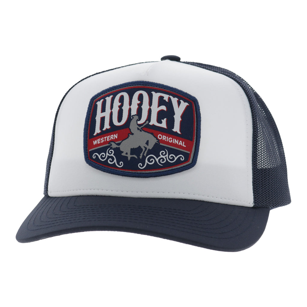 Salado White and Navy Cap