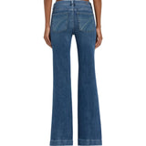 Full back side view of the jeans. 