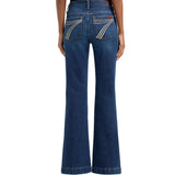 Full back side view of the Indiglow Tailorless Jeans