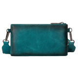 Wrangler Turquoise Comparted Crossbody Purse