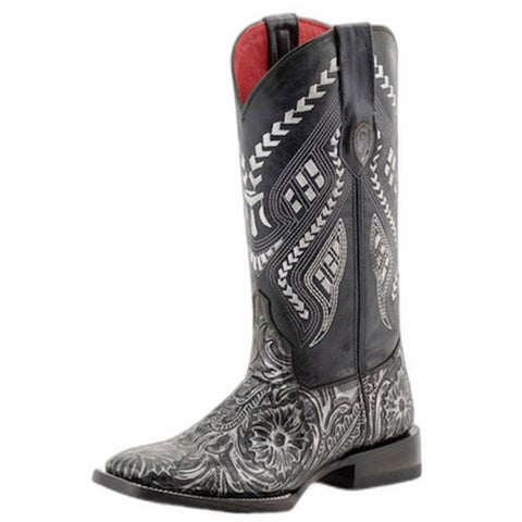Ferrini Women's Silver Tooled Embossed Boots