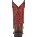 Laredo Tan and Red Darla Boots