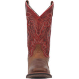 Laredo Tan and Red Darla Boots