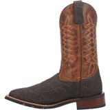 Laredo Men's Brown and Rust Dillon Boots