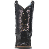 Laredo Black Sequin Square Toe Boots