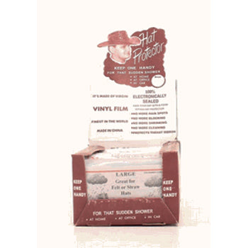 Clear Vinyl Film Hat Cover – Western Edge, Ltd.