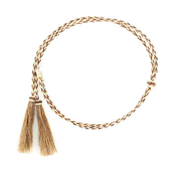 Rust Brown Horse Hair Stampede String