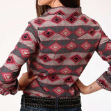 Roper Women's Aztec Print Long Sleeve Shirt