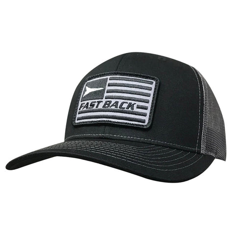 Fast Back Ropes Black/Charcoal Mesh Cap