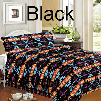 Black South West Comforter Set