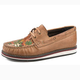 Roper Women's Brown Desert Scene Moc