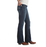 Wrangler Women's Dark Slim Boot Cut Jean