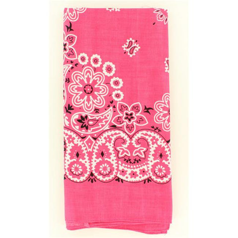 Pink Traditional Bandanna