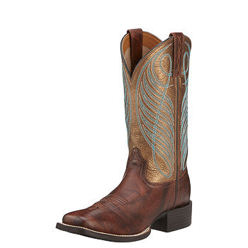 Ariat Women's Yukon Brown Square Toe 