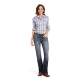 Ariat Women's R.E.A.L. Entwined Marine Jean
