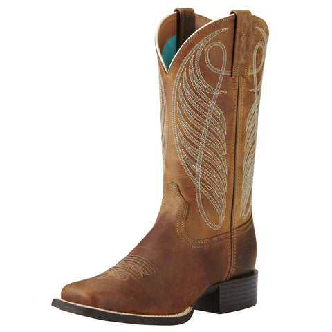 Ariat Women's Brown Square Toe Boots