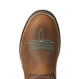 Ariat Women's Distressed Brown Delilah Round Toe Boot