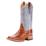 Ariat Women's Blue Primetime Square Toe Boot 