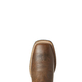 Men's Ariat Toffee and Black Square Toe Boot