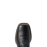 Kid's Ariat Black Tycoon Square Toe Boot