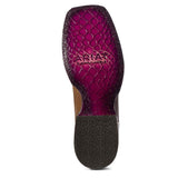 Ariat Women's Pink Circuit Champion Square Toe Boot