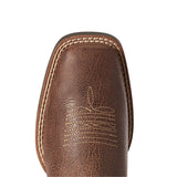 Ariat Kid's Chocolate and Navy Sorting Pen Boots