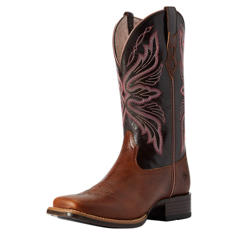 Ariat Women's Edgewood Dark Luggage Boots