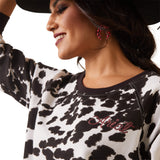 Ariat Women's Holstein Cow Sweatshirt