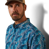 Ariat Men's Teal Team Hugh Shirt