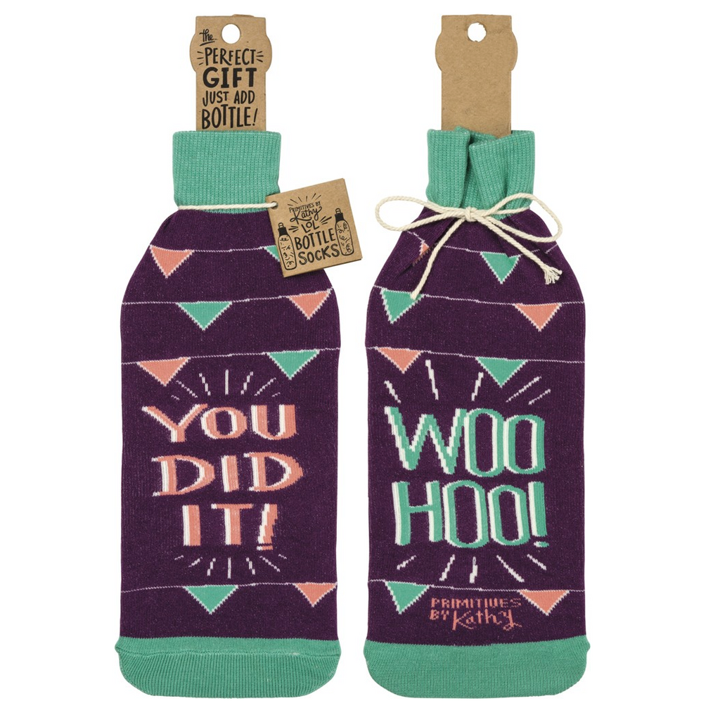 "You Did It" Bottle Sock
