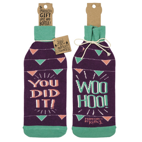 "You Did It" Bottle Sock